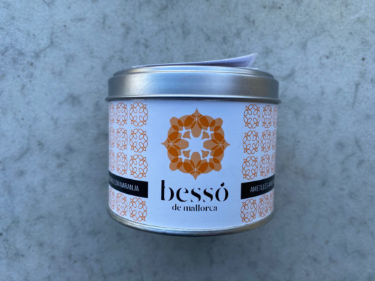 Besso mandler Appelsin 120 gr